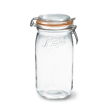 Le Parfait Reusable Mason Glass Jar