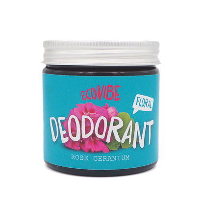 Rose & Geranium Natural Deodorant