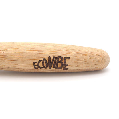 EcoVibe Natural Bamboo Toothbrush with Medium Bristles