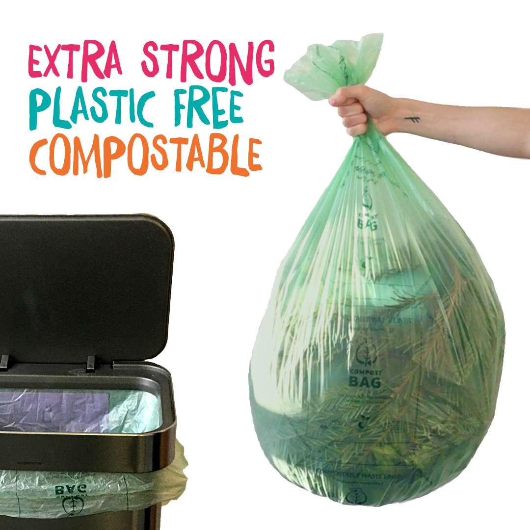 25 Biodegradable Bin Bags - 50 Litre