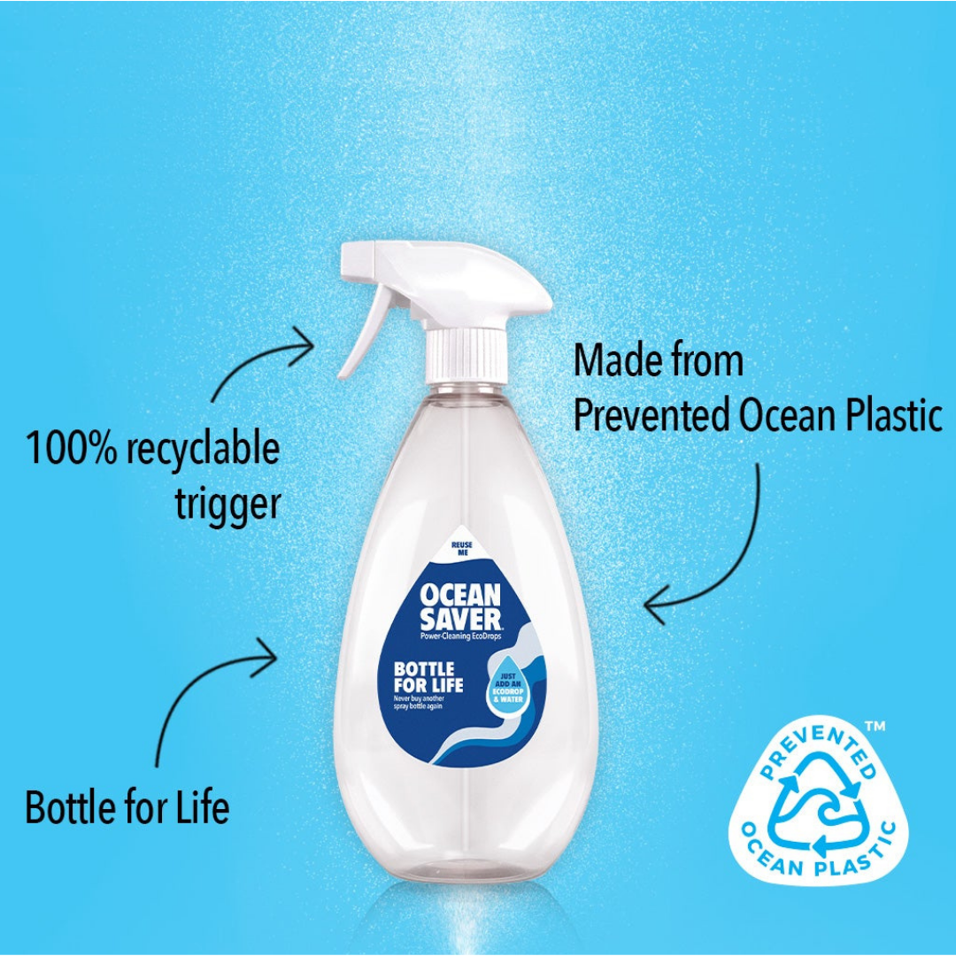 Recycled Plastic OceanSaver Bottle for Life