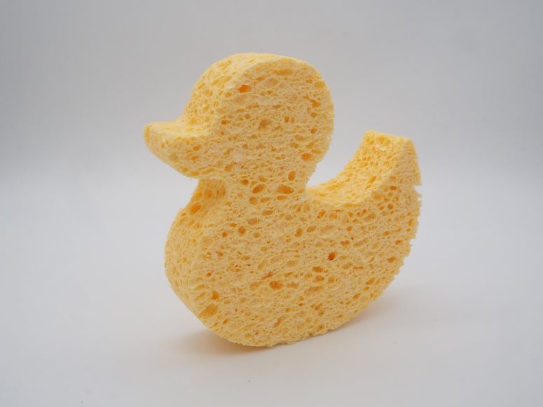 Compostable, Cellulose Duck Sponge UK